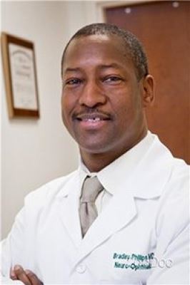 Bradley J. Phillips, MD, Ophthalmologist with his Private Practice