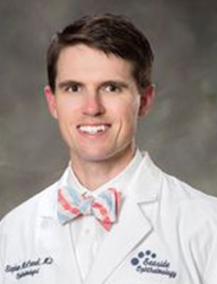 Garrett Eye's new Ophthalmologist Dr. Stephen McConnell